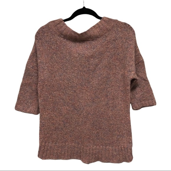 Loft Mohair / Wool Blend Short Sleeve Sweater - Size: L - Picture 3 of 3